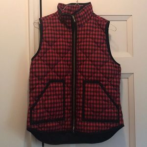 Darling EUC J. Crew Gingham Vest